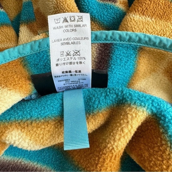 Patagonia Synchilla Snap-T Pullover Fleece Small Guatemalan Tango Bear Brown - Picture 8 of 11